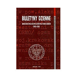 Biuletyny dzienne Ministerstwa Bezpieczeństwa Publicznego 1949-1950