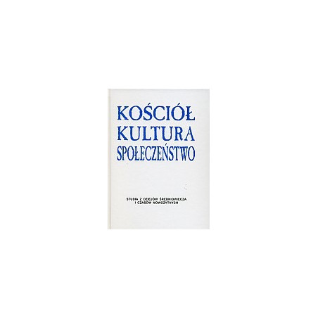 Kościół Kultura Społeczeństwo
