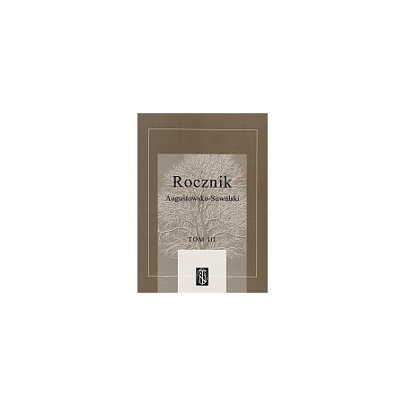 Rocznik Augustowsko-Suwalski, tom III