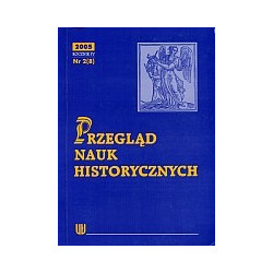 Przegląd Nauk Historycznych R IV/2005/nr 2(8)