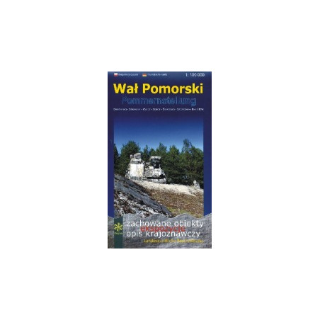 Wał Pomorski - mapa turystyczna