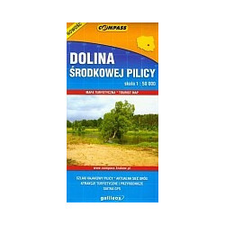 Dolina Środkowej Pilicy mapa turystyczna