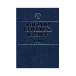 Rocznik Oficerski Rezerw 1934 + Sprostowania i uzupełnienia