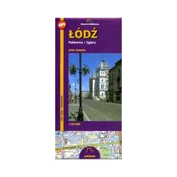 Łódź Pabianice Zgierz Plan miasta