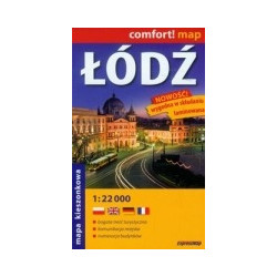 Łódź mapa kieszonkowa