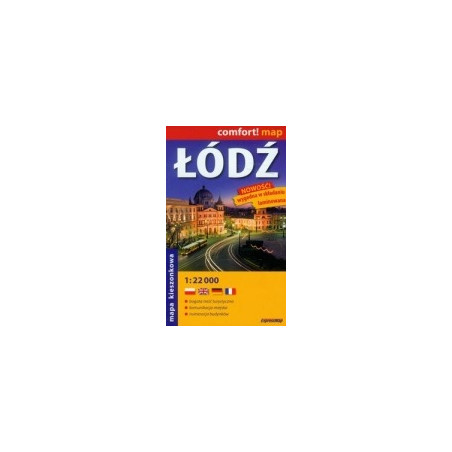 Łódź mapa kieszonkowa
