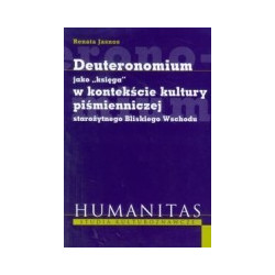 Deuteronomium jako księga w kontekście kultury piśmienniczej starożytnego Bliskiego Wschodu