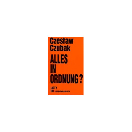Alles in Ordnung?
