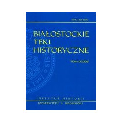 Białostockie Teki Historyczne tom 6