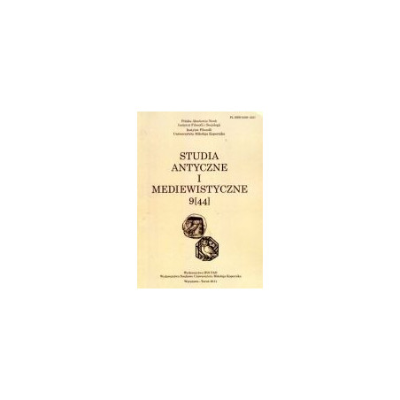 Studia Antyczne i Mediewistyczne 9(44)/2011