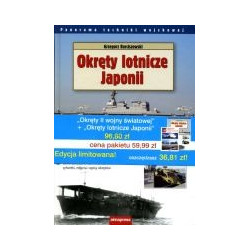 Pakiet. Okręty II wojny światowej + Okręty lotnicze Japonii