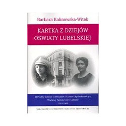 Kartka z dziejów oświaty lubelskiej