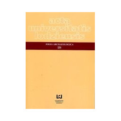 Acta Universitatis Lodziensis. Folia Archeologica 28