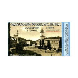 Warszawa przedwojenna - plan miasta