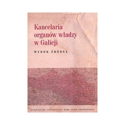 Kancelaria organów władzy w Galicji