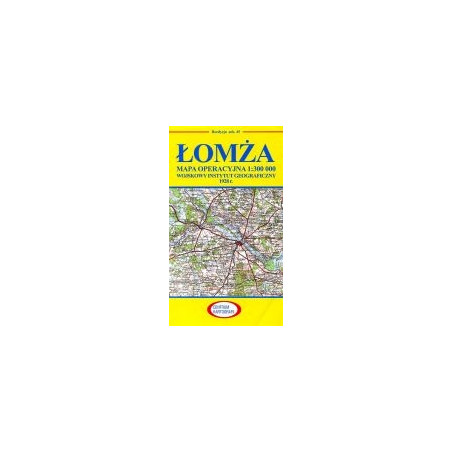 Łomża Reprint arkusza mapy operacyjnej WIG z 1928 r.