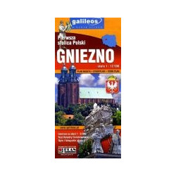 Gniezno - pierwsza stolica Polski - mapa