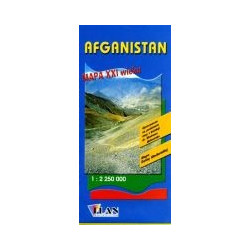 Afganistan mapa XXI wieku