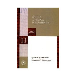 Studia Iuridica Toruniensia tom XI 2012