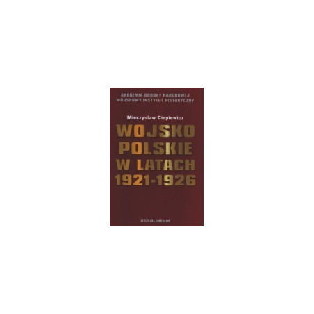 Wojsko Polskie w latach 1921-1926
