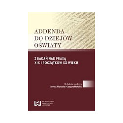 Addenda do dziejów oświaty