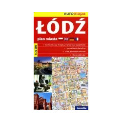 Łódź - plan miasta 1:22 000