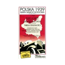 Polska 1939. Mapa samochodowa
