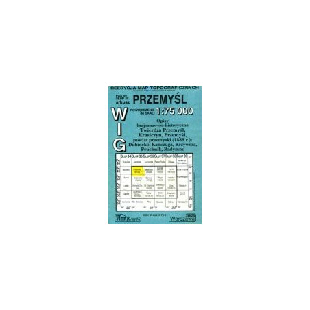 Przemyśl - arkusz WIG 1:75 000