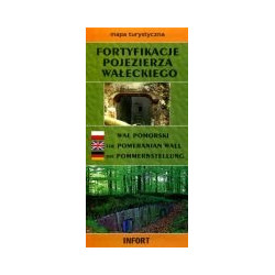 Fortyfikacje Pojezierza Wałeckiego - mapa turystyczna