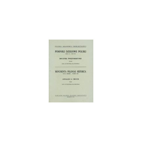 Pomniki dziejowe Polski Rocznik świętokrzyski