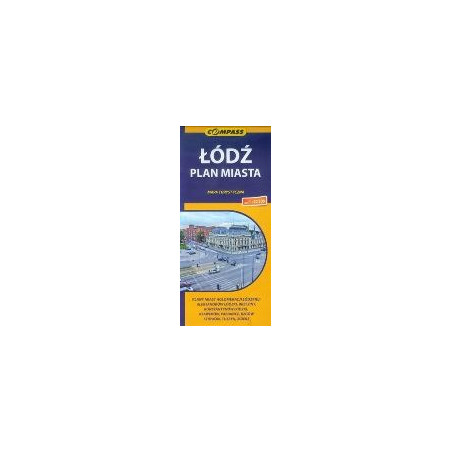 Łódź plan miasta 1:22 500