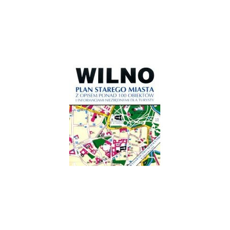 Wilno Plan Starego Miasta