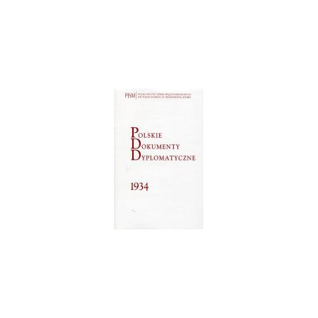 Polskie dokumenty dyplomatyczne 1934
