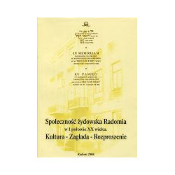 Społeczność żydowska Radomia w I połowie XX wieku