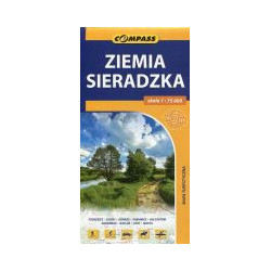 Ziemia Sieradzka - mapa turystyczna