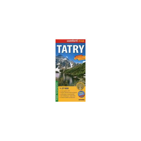 Tatry - mapa turystyczna 1:27 000
