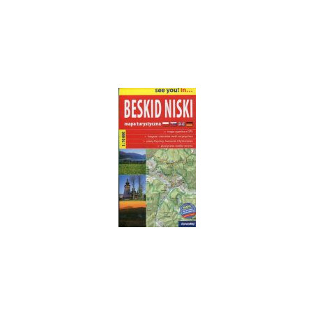 Beskid Niski - mapa turystyczna 1:70 000