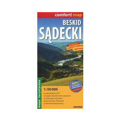 Beskid Sądecki - mapa turystyczna 1:50 000