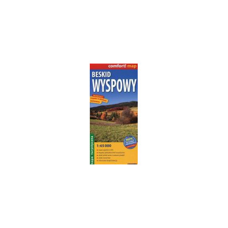 Beskid Wyspowy - mapa turystyczna 1:65 000