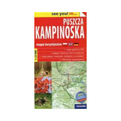 Puszcza Kampinoska - mapa turystyczna