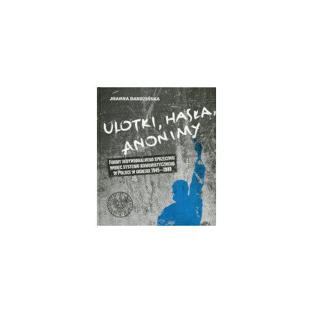 Ulotki, hasła, anonimy