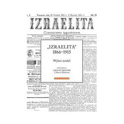 Izraelita 1866-1915 Wybór źródeł