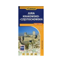 Jura Krakowsko-Częstochowska - mapa turystyczna