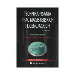 Technika pisania prac magisterskich i licencjackich