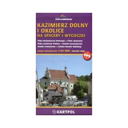 Kazimierz Dolny i okolice - mapa