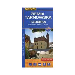 Ziemia Tarnowska Tarnów Mapa turystyczna 1:100 000