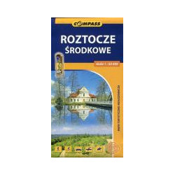 Roztocze Środkowe Mapa turystyczno-krajoznawcza 1:50 000