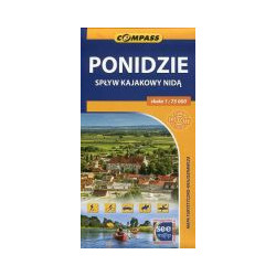 Ponidzie mapa turystyczno - krajoznawcza 1:75 000
