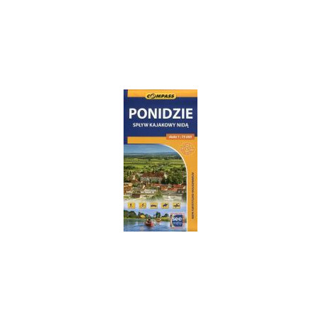 Ponidzie mapa turystyczno - krajoznawcza 1:75 000