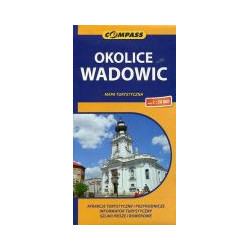Okolice Wadowic - mapa turystyczna 1:50 000
